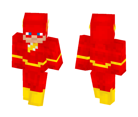 The Flash (Classic Costume) (1.8) - Comics Minecraft Skins - image 1
