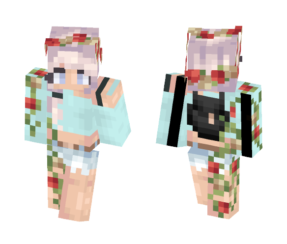 Fleurs - Female Minecraft Skins - image 1