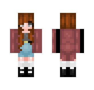 Pixel || It's almost fall - Female Minecraft Skins - image 2