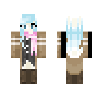 Soft snow ~Drawing recreate~ - Female Minecraft Skins - image 2
