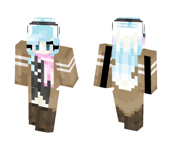 Soft snow ~Drawing recreate~ - Female Minecraft Skins - image 1