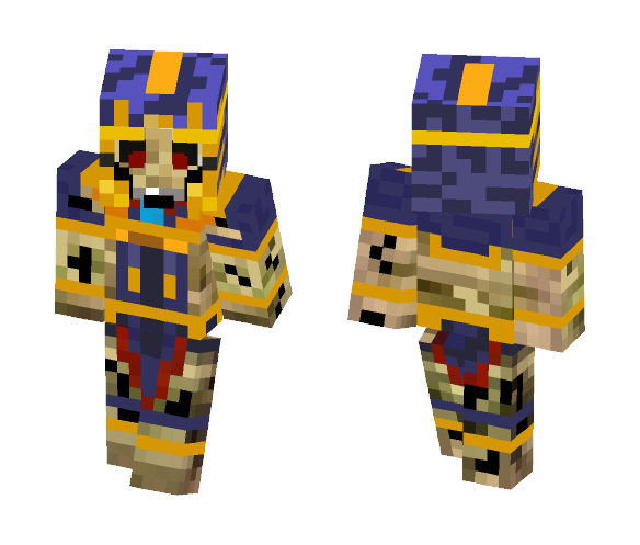 Vetzrah with Topaz - Male Minecraft Skins - image 1