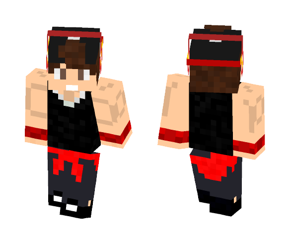 Paulo The Body builder [OC] - Male Minecraft Skins - image 1