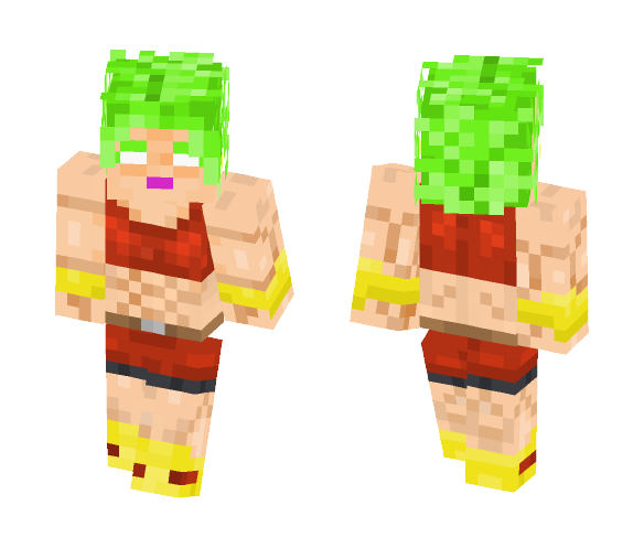 Kale LSSJ - Female Minecraft Skins - image 1