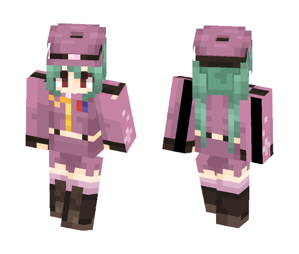 Miku Hatsune - Senbonzakura - Female Minecraft Skins - image 1