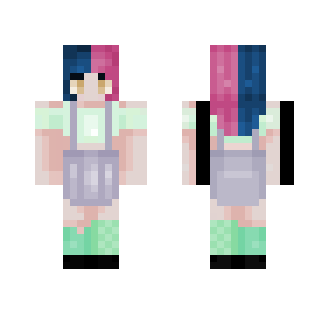 Bright and Crazy - Female Minecraft Skins - image 2