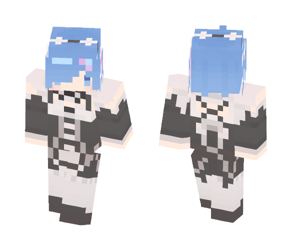 Re:Zero | Rem - Female Minecraft Skins - image 1