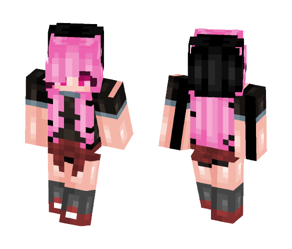 Pixel || Let's go to the movies - Female Minecraft Skins - image 1