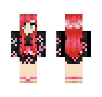 Pink Kimono - Female Minecraft Skins - image 2