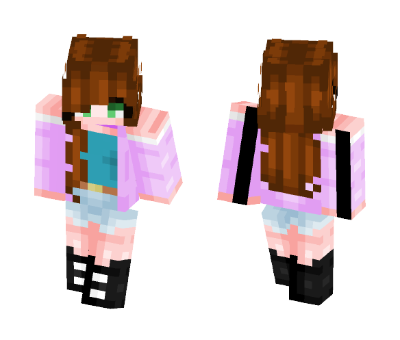 Pixel || Mommy time - Female Minecraft Skins - image 1
