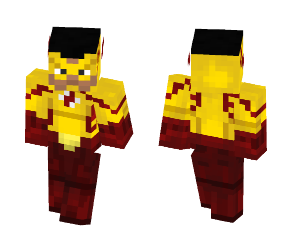 Kid Flash (Arrowverse) (1.8) - Male Minecraft Skins - image 1