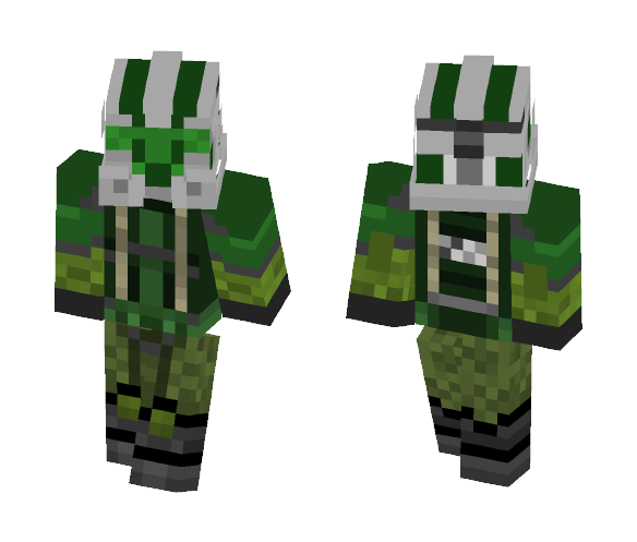 Commander Gree (camo) - Male Minecraft Skins - image 1