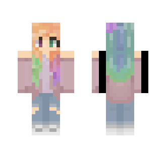 Rainbow ~ ♥ - Female Minecraft Skins - image 2