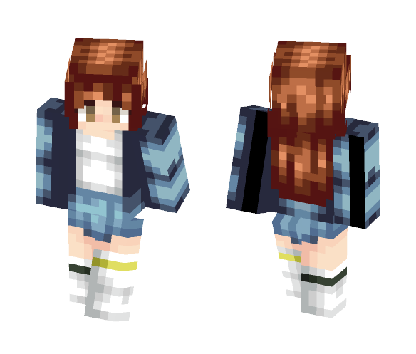 Finished! New Shading Style ~~ - Female Minecraft Skins - image 1
