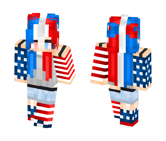 Skin For Labor Day - Female Minecraft Skins - image 1