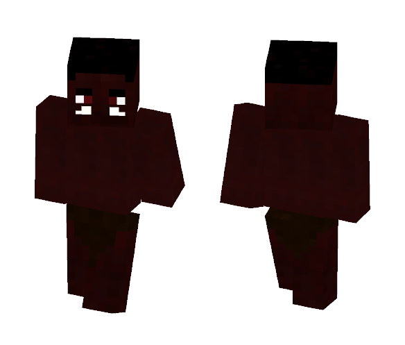 Dark Red Orc 1 - Male Minecraft Skins - image 1