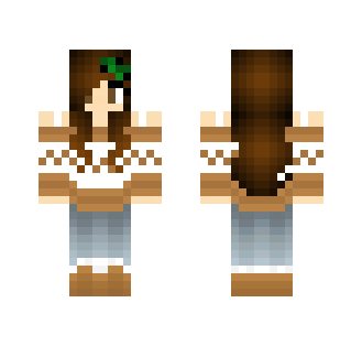 Brunette Girl - Girl Minecraft Skins - image 2
