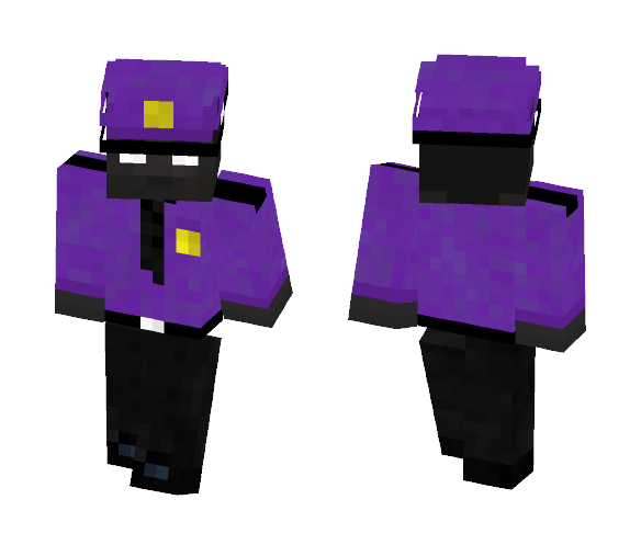 Five Nights at Freddy's Purple Guy - Male Minecraft Skins - image 1