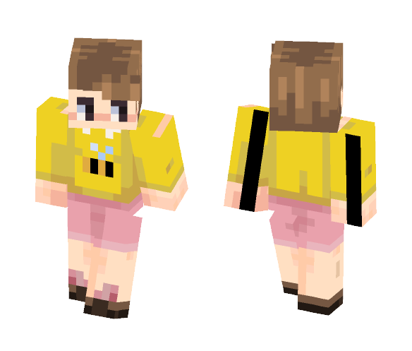 [b&pc] uh Bee? short hair? - Male Minecraft Skins - image 1