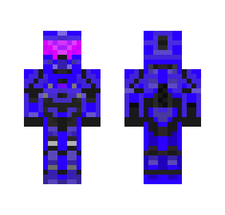 Halo Blue Spartan - Interchangeable Minecraft Skins - image 2