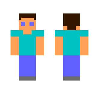 8-BIT Steve - Male Minecraft Skins - image 2