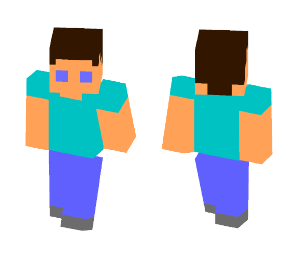 8-BIT Steve - Male Minecraft Skins - image 1