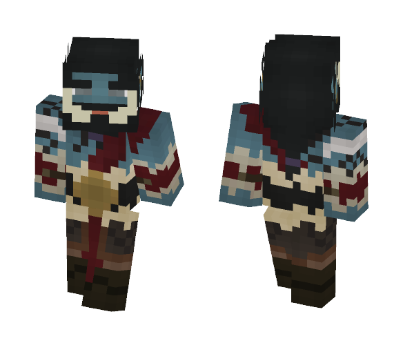 Orcish Barbarian [LoTC] [✗] - Male Minecraft Skins - image 1