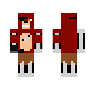 FNAF 1 - Foxy - Male Minecraft Skins - image 2