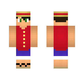 Luffy Skin! - Male Minecraft Skins - image 2