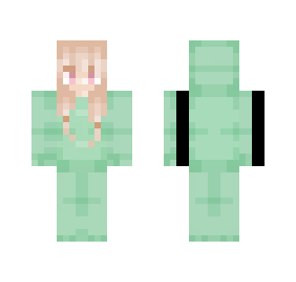 Alien costume //green - Female Minecraft Skins - image 2