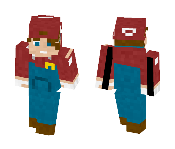 Mario as teenager - Male Minecraft Skins - image 1
