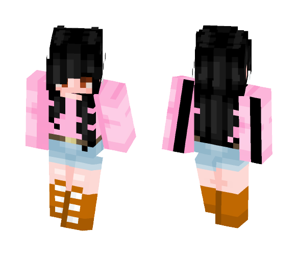 Pixel || Strawberry cake - Female Minecraft Skins - image 1