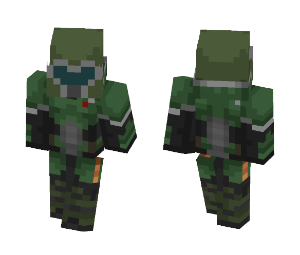 DooM 4 Praetor Suit - Male Minecraft Skins - image 1
