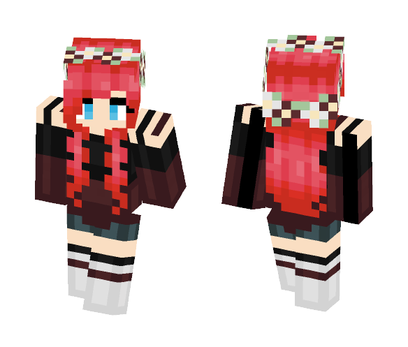 Just Your Average Day Teen - Female Minecraft Skins - image 1