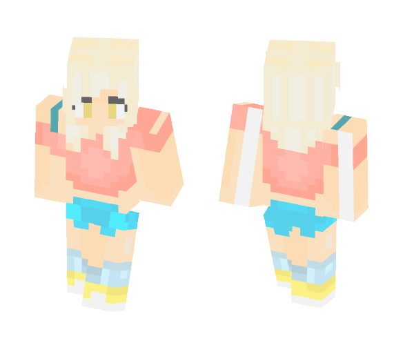 Summer Colors - Decontrasted - Female Minecraft Skins - image 1