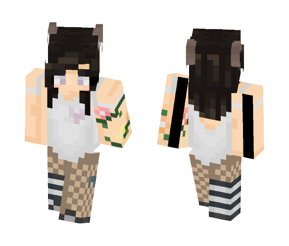 Sister's Request ~ ♥ - Female Minecraft Skins - image 1