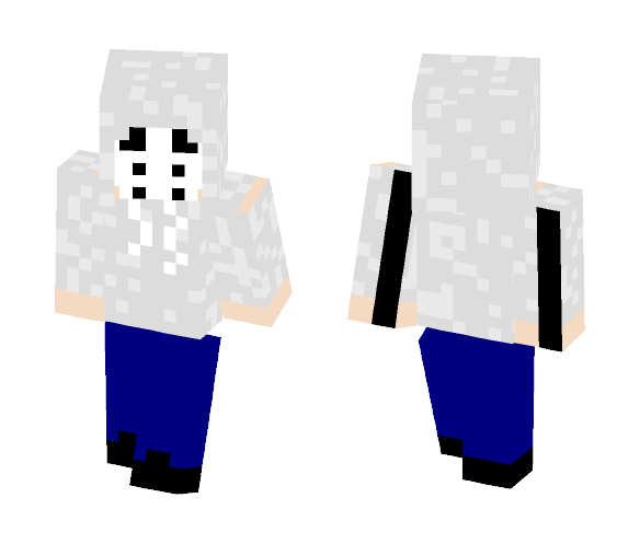 Hockey mask, and hoodie - Interchangeable Minecraft Skins - image 1