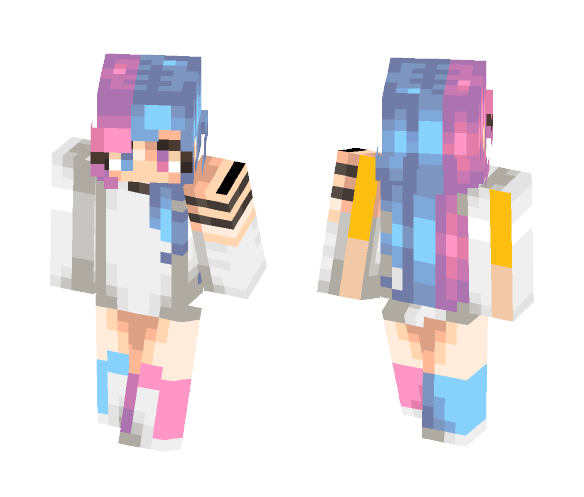 Sen (aka my smol persona) - Female Minecraft Skins - image 1