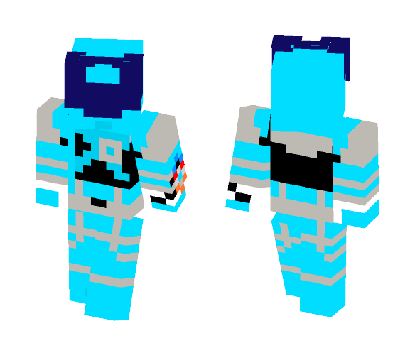 Kyuranger- Koguma SkyBlue - Male Minecraft Skins - image 1