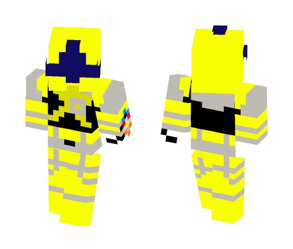 Kyuranger- Kajiki Yellow - Male Minecraft Skins - image 1