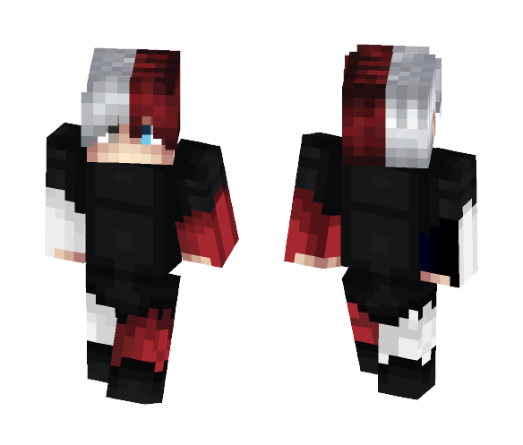 Todoroki can PvP? - Male Minecraft Skins - image 1