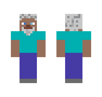 Very Old Man Steve - Male Minecraft Skins - image 2