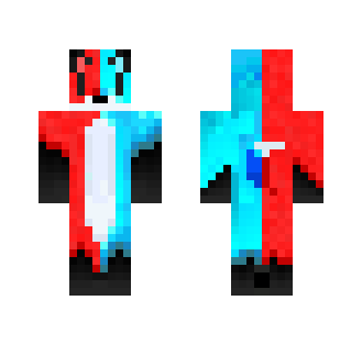 Red and Blue Fox - Male Minecraft Skins - image 2