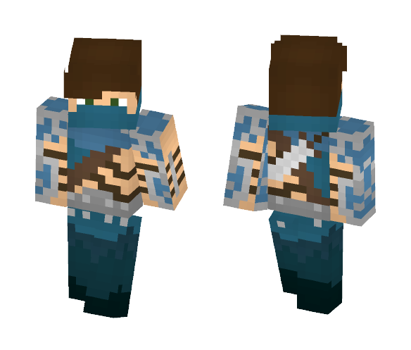 Yasuo Inspired Assassin - Male Minecraft Skins - image 1