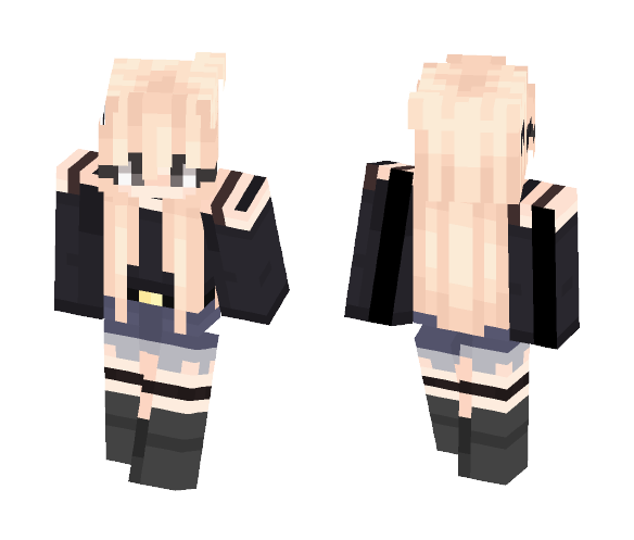 ~Basic Blonde Babe~ - Female Minecraft Skins - image 1