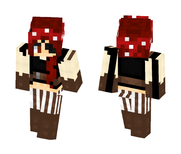 Pirate | nσnkíє ♡ - Female Minecraft Skins - image 1