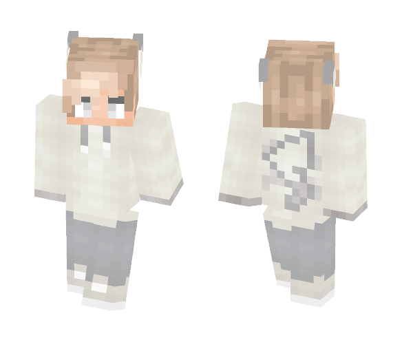 Ghost Pika ~ MalfoyLife - Male Minecraft Skins - image 1