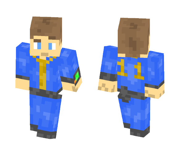 Vault 11 Dweller - Male Minecraft Skins - image 1