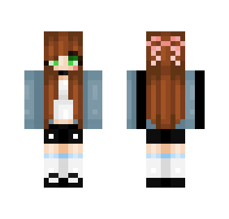 Pixel || the blue sea - Female Minecraft Skins - image 2