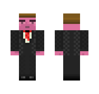 The Strange Pink Man - Male Minecraft Skins - image 2